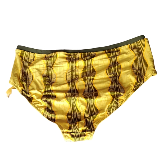 Women's Fe Noel x Target Wave Print High Leg Cheeky Bikini Bottom Size 2X NWT - Picture 9 of 9